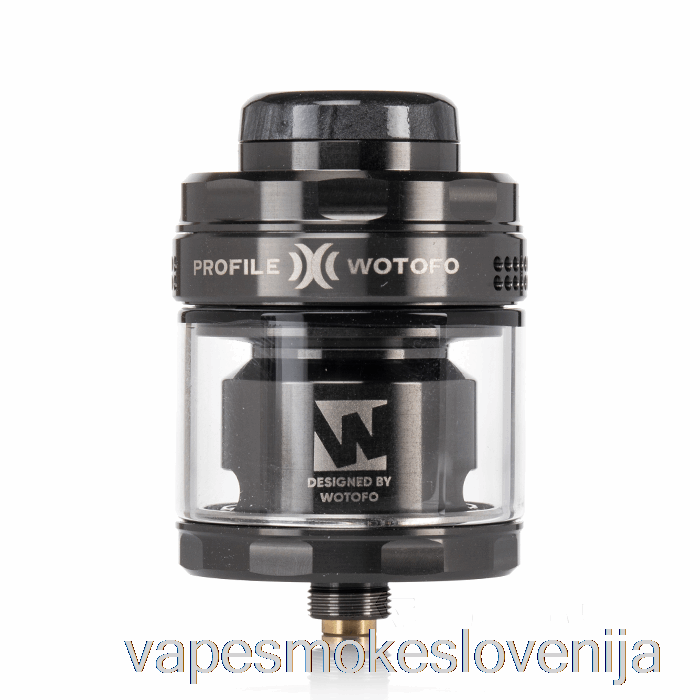Vape Petrol Wotofo Profil X 28mm Rta Gunmetal